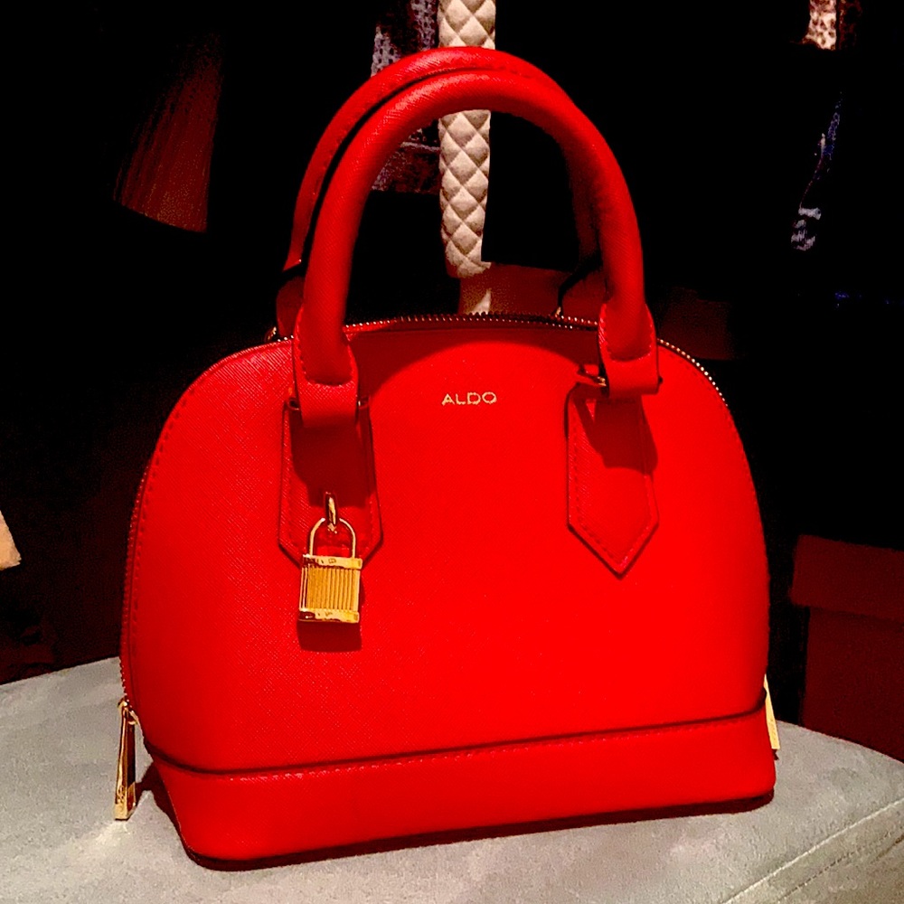 BRAND NEW! Red ALDO Mini Satchel